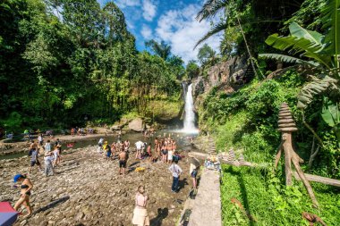 Ubud, Endonezya 'da Tegenungan Şelalesi 