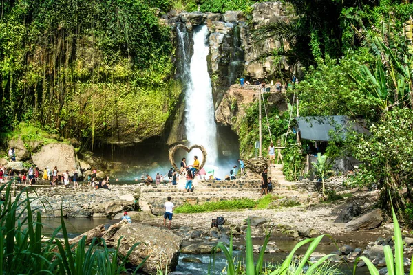 Tegenungan Waterfall Ubud Ινδονησία — Φωτογραφία Αρχείου