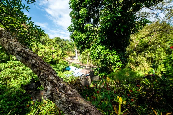 Cachoeira Tegenungan Ubud Indonésia — Fotografia de Stock