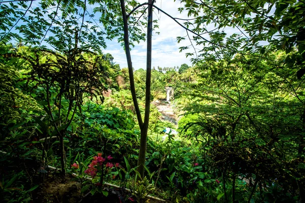 Tegenungan Waterfall Ubud Indonesia — Stock Photo, Image