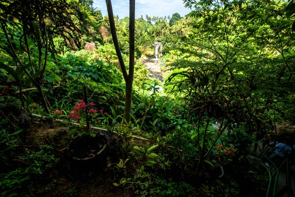 Tegenungan Waterfall Ubud Indonesia — Stock Photo, Image