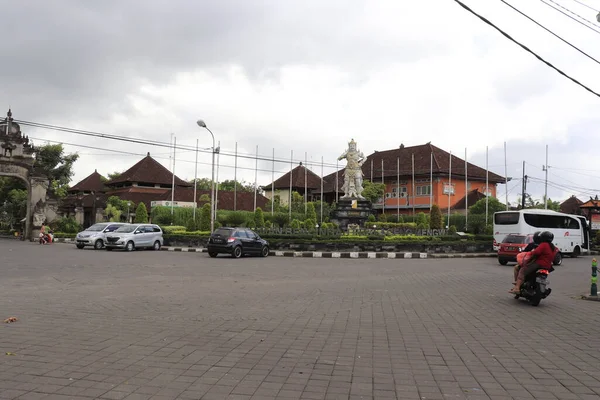 Templomterület Taman Ayun Indonézia — Stock Fotó