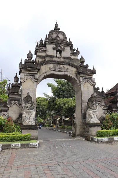 Wilayah Candi Taman Ayun Indonesia — Stok Foto