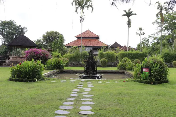 Templomterület Taman Ayun Indonézia — Stock Fotó