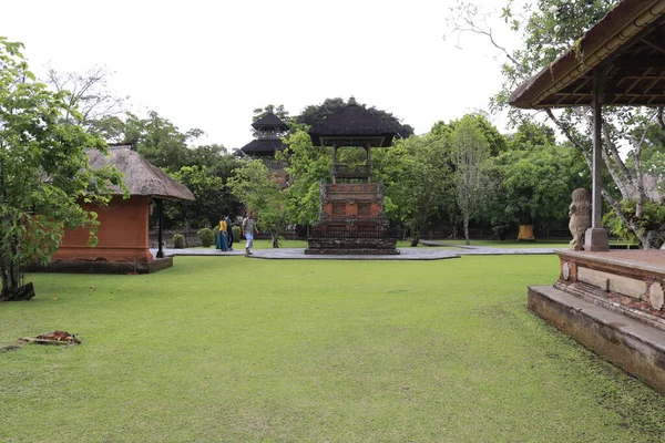 Territorium Van Tempel Taman Ayun Indonesië — Stockfoto