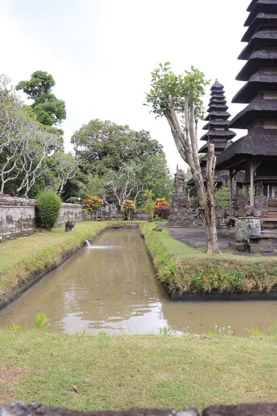 Templomterület Taman Ayun Indonézia — Stock Fotó