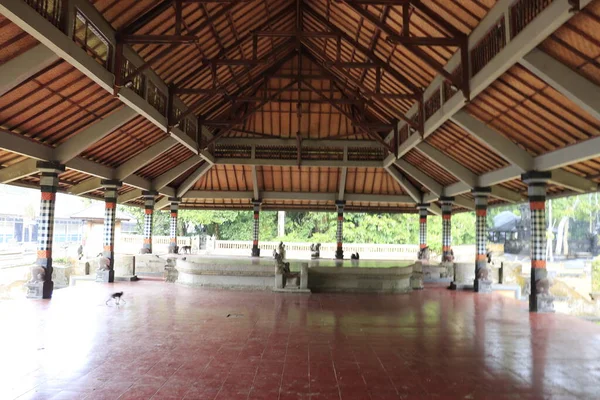 Templo Taman Ayun Durante Día Indonesia — Foto de Stock