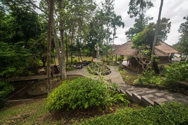 Taman Ayun Tempel Overdag Indonesië — Stockfoto