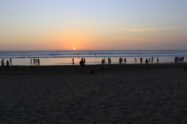 Gündüz vakti Double Six Beach, Endonezya 