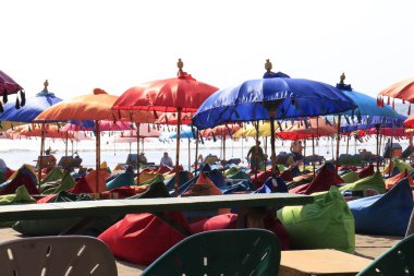 Gündüz vakti Double Six Beach, Endonezya 