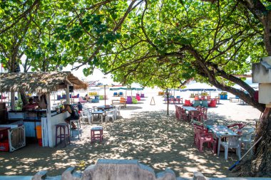 Gündüz vakti Double Six Beach, Endonezya 