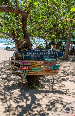 Gündüz vakti Double Six Beach, Endonezya 