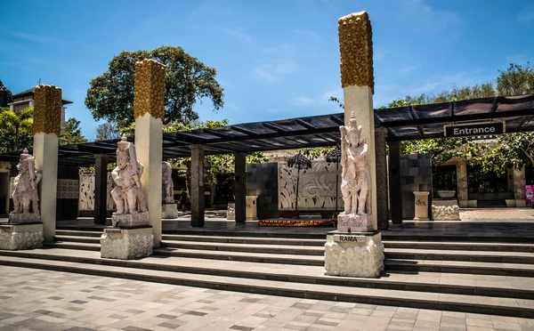 Gwk Park Con Monumenti Decorazioni Dempasar Indonesia — Foto Stock