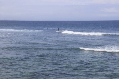 Güzel deniz manzarası, Dempasar, Endonezya