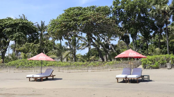 Playa Kuta Durante Día Dempasar Indonesia — Foto de Stock
