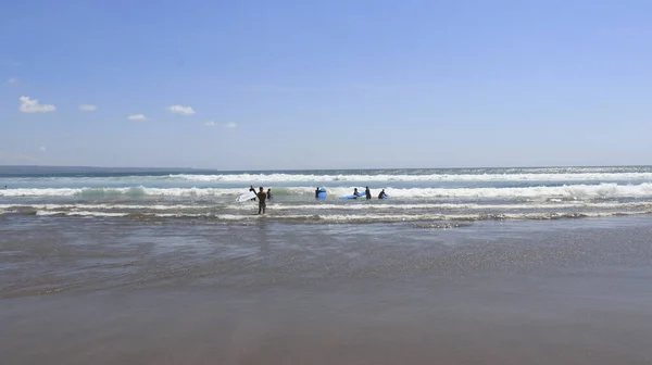 Praia Kuta Dempasar Indonésia — Fotografia de Stock