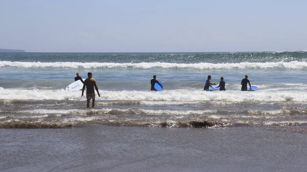 Praia Kuta Dempasar Indonésia — Fotografia de Stock