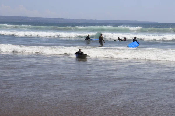 Plaża Kuta Dempasar Indonezja — Zdjęcie stockowe