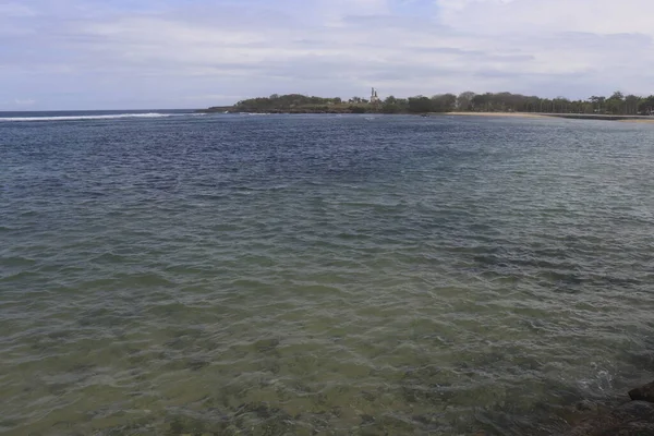 Belle Vue Sur Mer Dempasar Indonésie — Photo