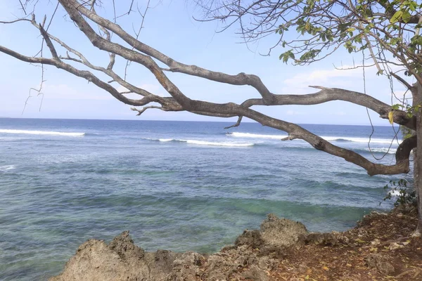 Schöner Meerblick Dempasar Indonesien — Stockfoto