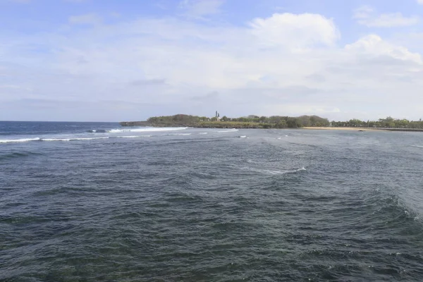 Scenic View Beautiful Sea Dempasar Indonesia — Stock Photo, Image