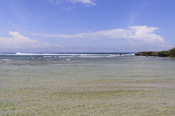 Nusa Dua Praia Mar Dempasar Indonésia — Fotografia de Stock