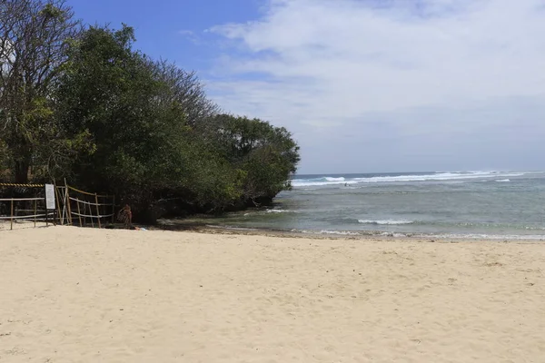 Plaża Morze Nusa Dua Dempasar Indonezja — Zdjęcie stockowe