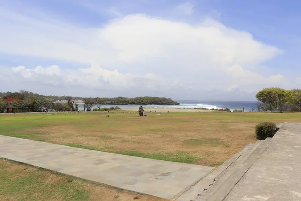 Nusa Dua Beach Sea Dempasar Indonesië — Stockfoto