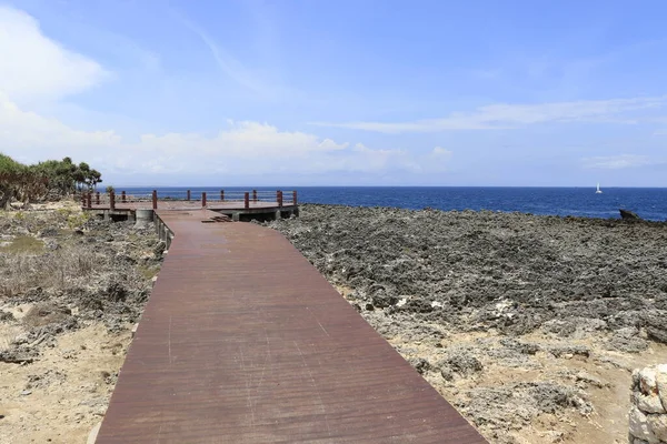 Nusa Dua Beach Sea Dempasar Indonesia — Stock Photo, Image