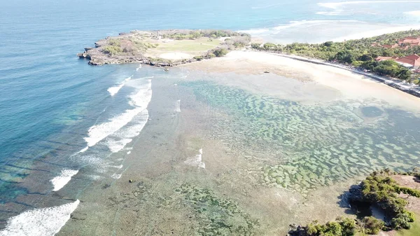 Luftaufnahme Von Nusa Dua Beach Indonesien — Stockfoto