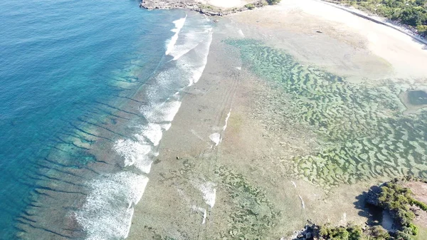 Luftaufnahme Von Nusa Dua Beach Indonesien — Stockfoto