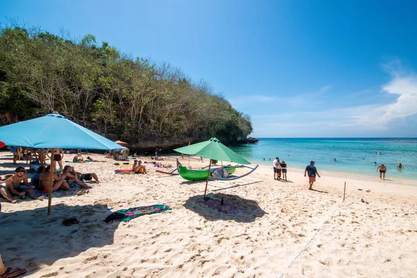 Océano Playa Padang Padang Indonesia —  Fotos de Stock