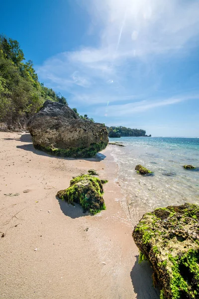 Padang Padang Beach Durante Día Indonesia —  Fotos de Stock