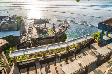 Endonezya, Uluwatu sahilindeki okyanus manzarası 