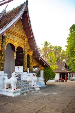 Laos 'taki Budist tapınağı mimarisi