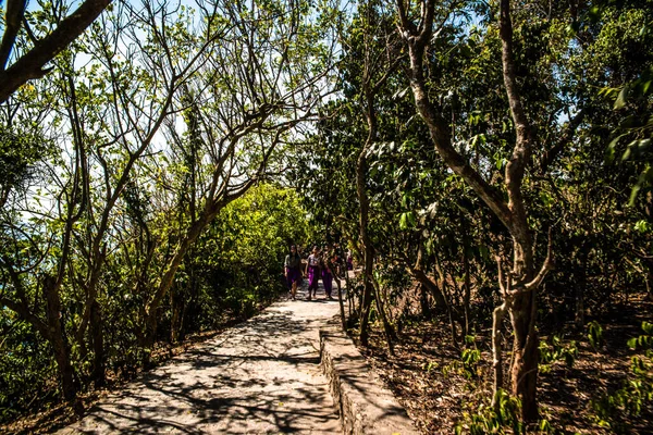 Prachtige Uluwatu Tempel Dempasar Indonesië — Stockfoto