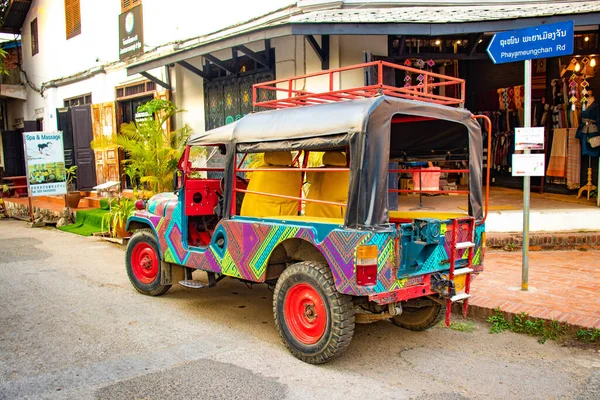 Luang Prabang Stad Overdag Laos — Stockfoto