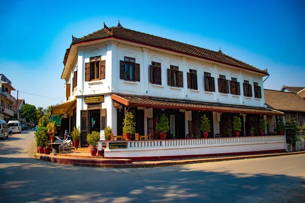 Luang Prabang Stad Overdag Laos — Stockfoto