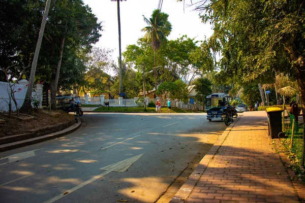 Luang Prabang Città Giorno Laos — Foto Stock