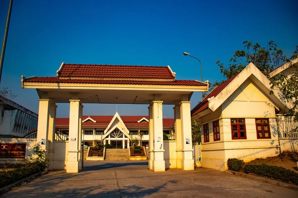 Město Luang Prabang Dne Laos — Stock fotografie