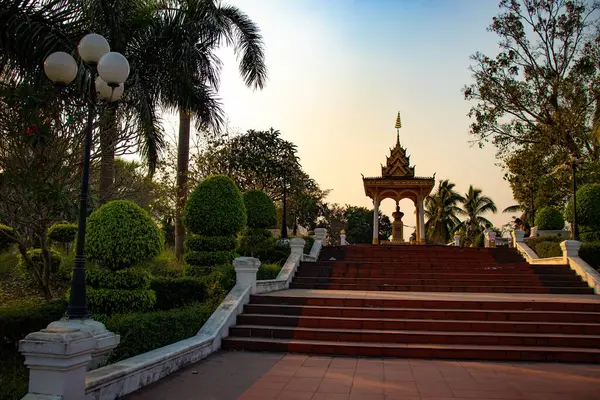 Luang Prabang Stadt Tagsüber Laos — Stockfoto
