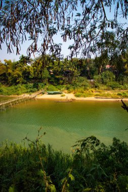 Luang Prabang, Laos 'taki Mekong Nehri. 