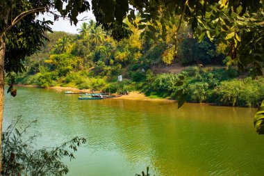 Luang Prabang, Laos 'taki Mekong Nehri. 