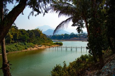 Luang Prabang, Laos 'taki Mekong Nehri. 
