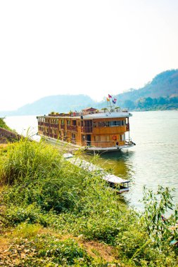 Luang Prabang, Laos 'taki Mekong Nehri. 