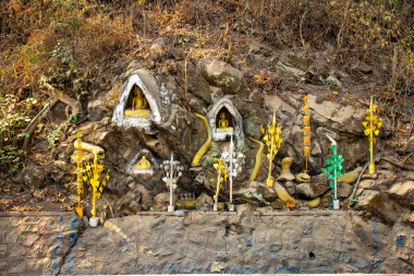 Laos 'taki Budist tapınağı mimarisi