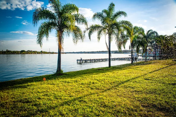 North Lake Brasilia Brazília — Stock Fotó