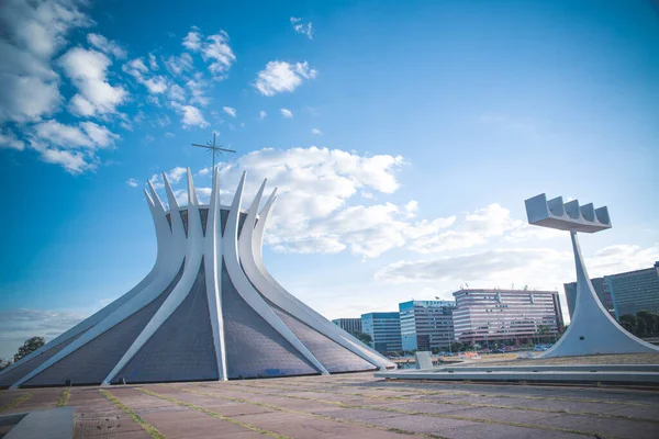 Escena Urbana Brasilia Brasil — Foto de Stock