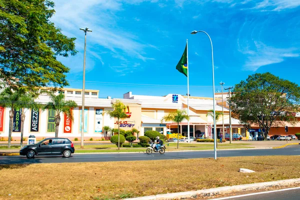 Vista Ciudad Brasilia Brasil — Foto de Stock