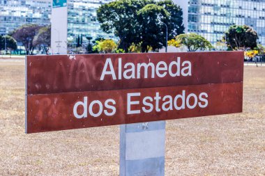 Brasilia 'nın gündüz şehri Brezilya